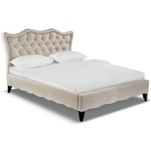 Кровать Madlen 160х200 light beige