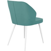 Стул DikLine 222 B15 MINT, ножки белые