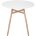 Обеденная группа Гуанора 90 white / wood 