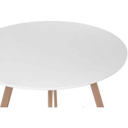 Обеденная группа Гуанора 90 white / wood 