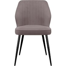 Стул DikLine 222 B5 LATTE, ножки черные