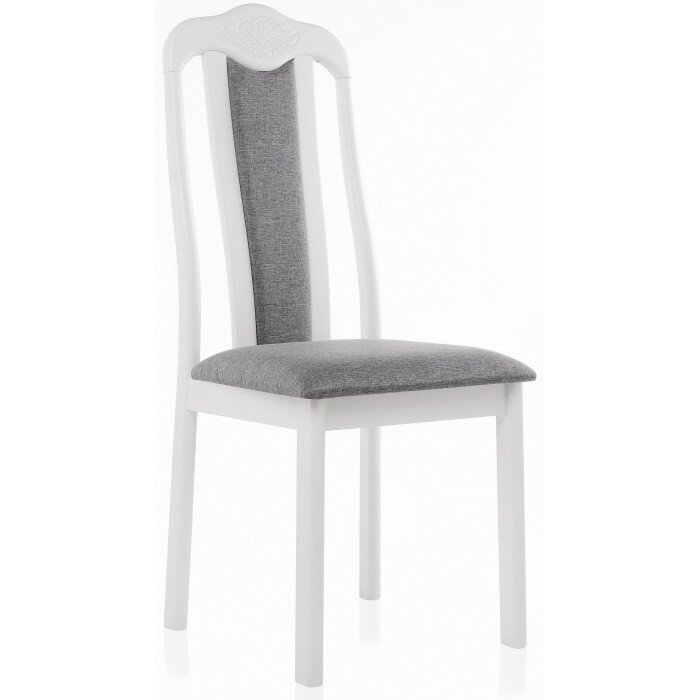 Стул деревянный Aron Soft white / light grey Стул деревянный Aron Soft white / light grey