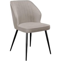 Стул DikLine 222 B03 BEIGE, ножки черные