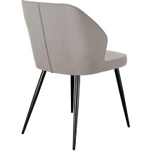 Стул DikLine 222 B03 BEIGE, ножки черные