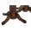 Стол деревянный Мебель Малайзии Rand dirty oak 