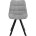Стул DikLine 229 поворотный, B22 GREY, ножки черные 