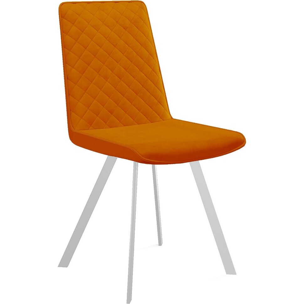 Стул DikLine 202 B17 TERRACOTTA, ножки белые Стул DikLine 202 B17 TERRACOTTA, ножки белые