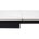 Стол FORIO 160 MATT WHITE MARBLE SOLID CERAMIC / BLACK, ®DISAUR 