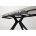 Стол FORIO 160 MATT WHITE MARBLE SOLID CERAMIC / BLACK, ®DISAUR 