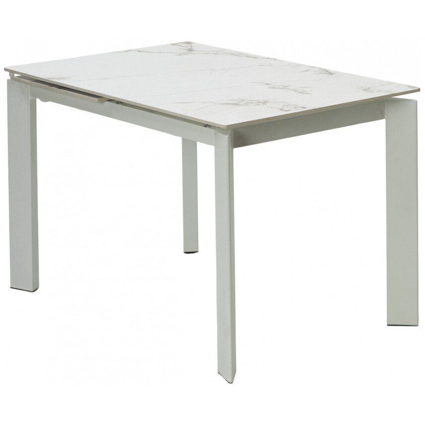 Керамический стол Corner 120 gloss golden jade solid ceramic / white Керамический стол Corner 120 gloss golden jade solid ceramic / white