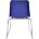 Стул пластиковый на металлокаркасе Vicenza -3 Blu blue RAL 5002 Синий