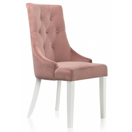 Стул деревянный Elegance white / terracotta 