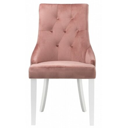 Стул деревянный Elegance white / terracotta 