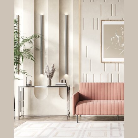 Консоль БРУКЛИН 115*30 серебро 