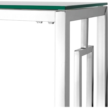 Консоль БРУКЛИН 115*30 серебро 