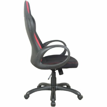 Кресло офисное BRABIX PREMIUM &quot;Force EX-516&quot;, ткань, черное/вставки красные, 531571 Красный