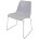 Стул пластиковый на металлокаркасе Vicenza -3 Grey Ral 7040 Серый