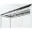 Стол CORNER 120 HIGH GLOSS STATUARIO керамика, стекло/ белый каркас, ®DISAUR 