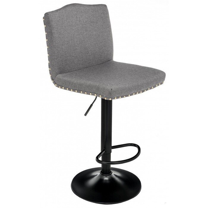 Барный стул Crown grey fabric Барный стул Crown grey fabric