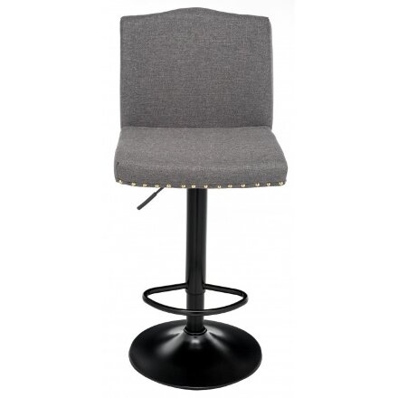 Барный стул Crown grey fabric 