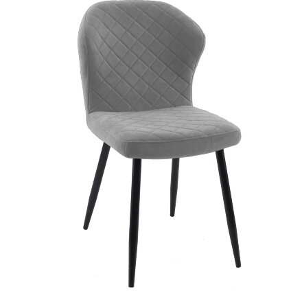 Стул DikLine 239М B22 GREY, ножки черные 