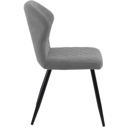 Стул DikLine 239М B22 GREY, ножки черные 
