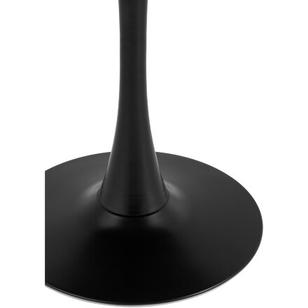 Стол Tulip D90 черный 
