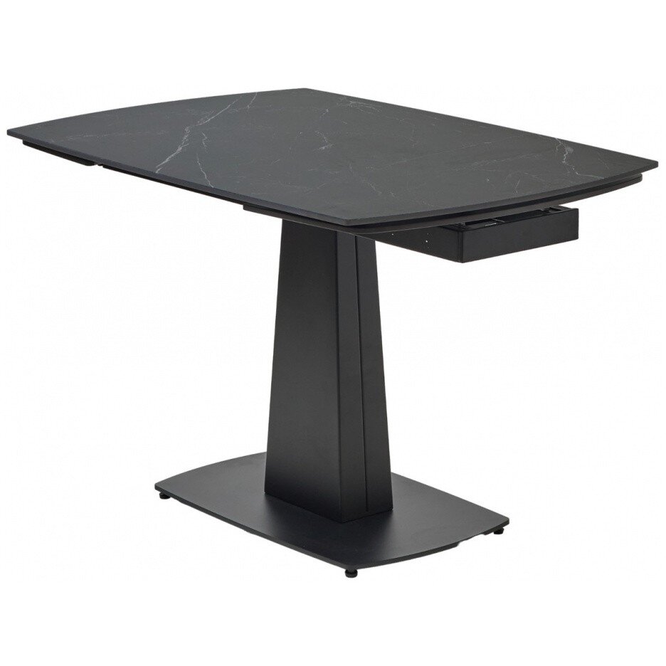 Керамический стол Balde 120 matt black marble solid ceramic / black Керамический стол Balde 120 matt black marble solid ceramic / black