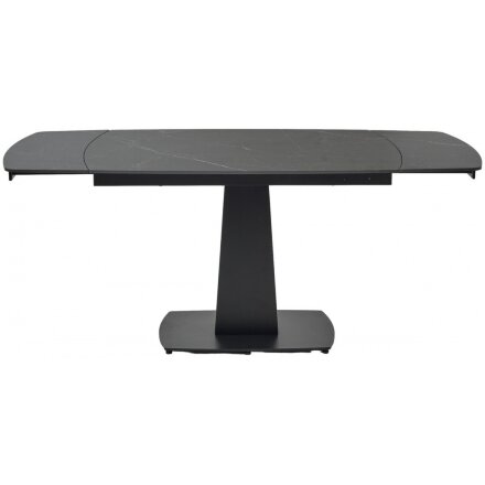 Керамический стол Balde 120 matt black marble solid ceramic / black 