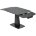 Керамический стол Balde 120 matt black marble solid ceramic / black 