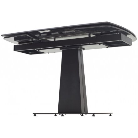 Керамический стол Balde 120 matt black marble solid ceramic / black 