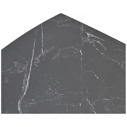 Керамический стол Balde 120 matt black marble solid ceramic / black 