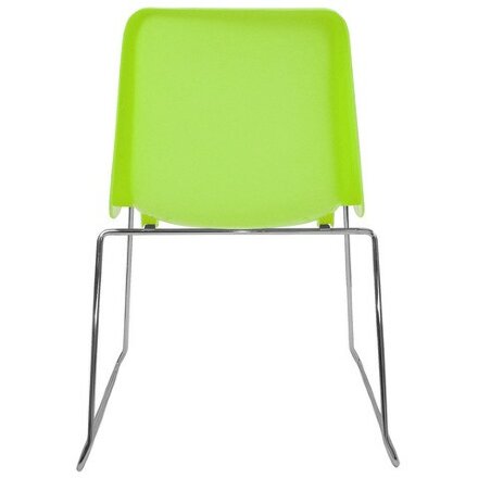 Стул пластиковый на металлокаркасе Vicenza -3 Verde green 736 Салатовый
