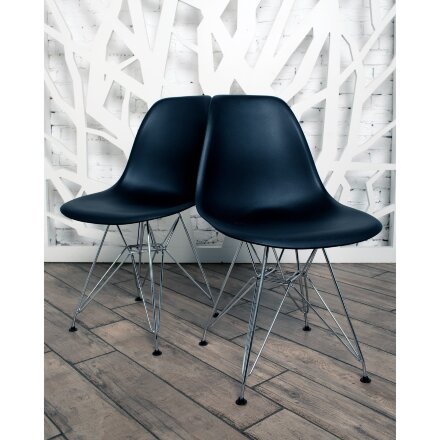 Стул Eames DSR черный 