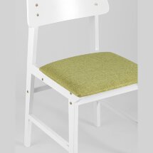 Стул ODEN WHITE оливковый 2 шт.