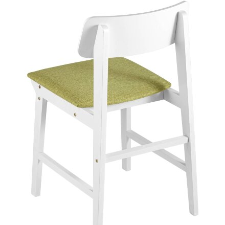 Стул ODEN WHITE оливковый 2 шт. 