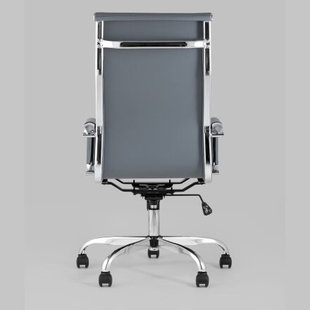 Кресло руководителя TopChairs City серый 