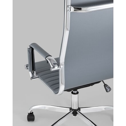 Кресло руководителя TopChairs City серый 