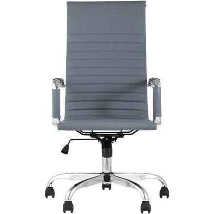 Кресло руководителя TopChairs City серый 