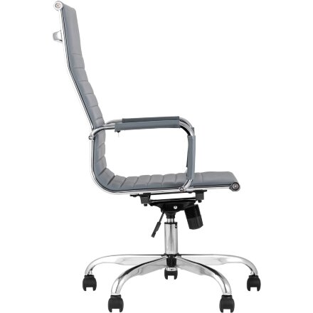 Кресло руководителя TopChairs City серый 