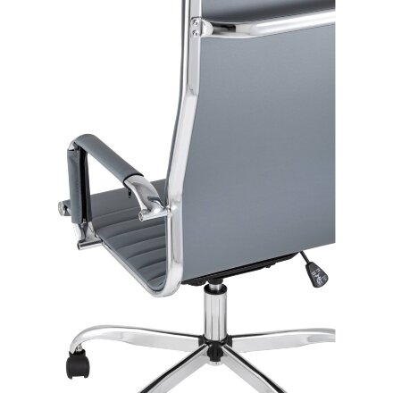 Кресло руководителя TopChairs City серый 