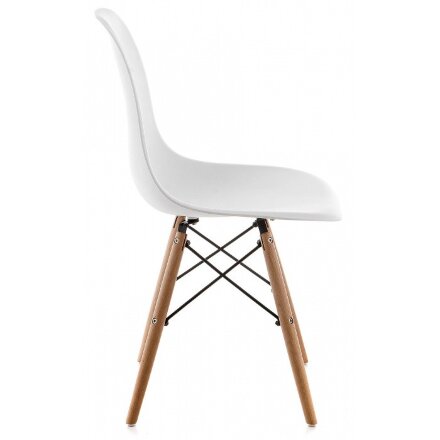 Стул деревянный Eames PC-015 white 