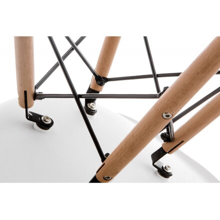 Стул деревянный Eames PC-015 white 