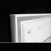 Кровать Cladina 160 см x 200 см white PU