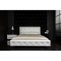 Кровать Cladina 160 см x 200 см white PU