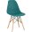 Стул Eames Style DSW темно-бирюзовый x4 (разборный каркас) 