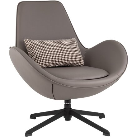 Кресло TopChairs Ostra серый 