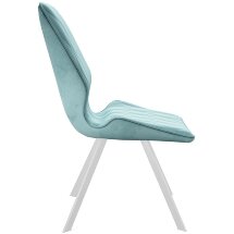 Стул DikLine 243 B15 MINT поворотный/ ножки белые