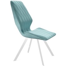 Стул DikLine 243 B15 MINT поворотный/ ножки белые