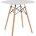Стол Eames DSW D80 Кофе